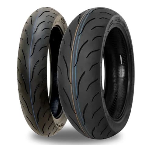 PAR PNEU KENDA KM1 120/70ZR17 58W + 160/60ZR17 69W