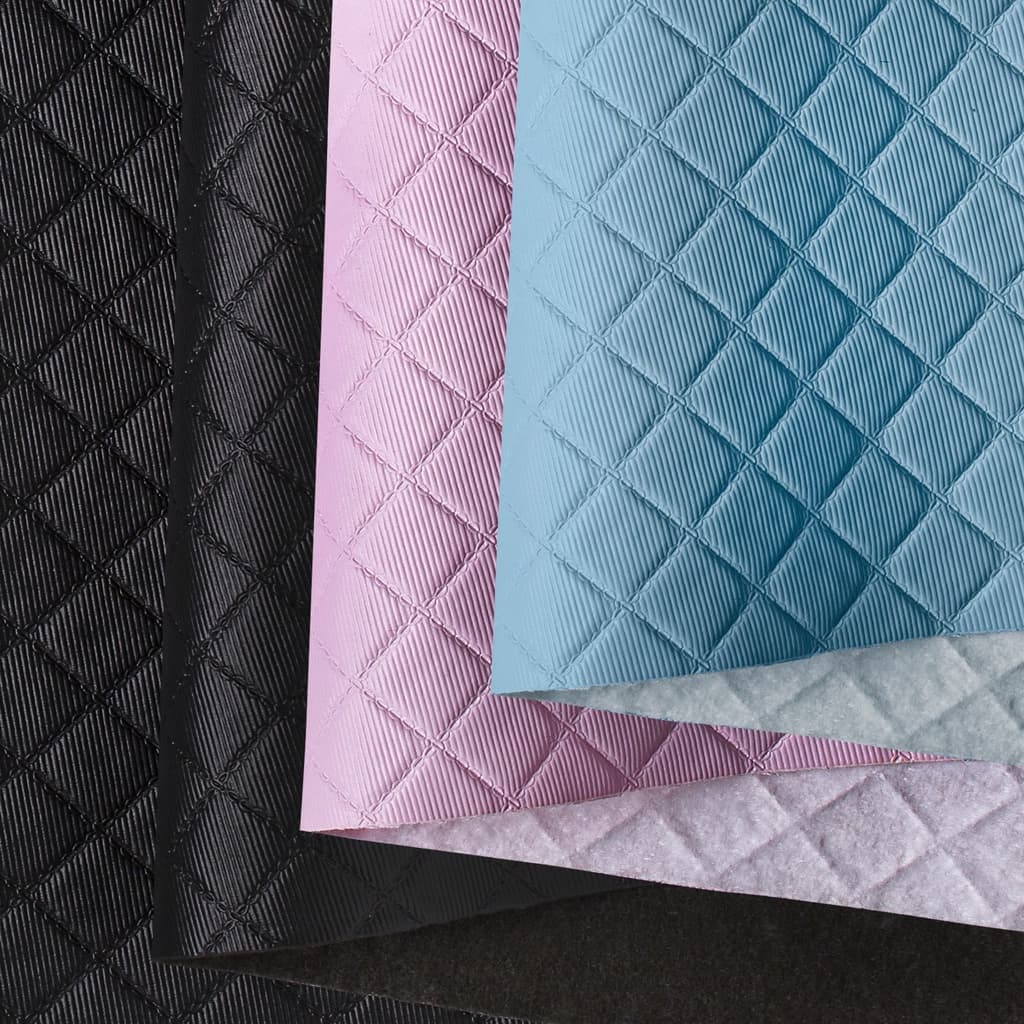 Tecido Corino Matelasse Djon Sintético PVC Para Bolsas Estofados E Forros - 1m x 1,40m