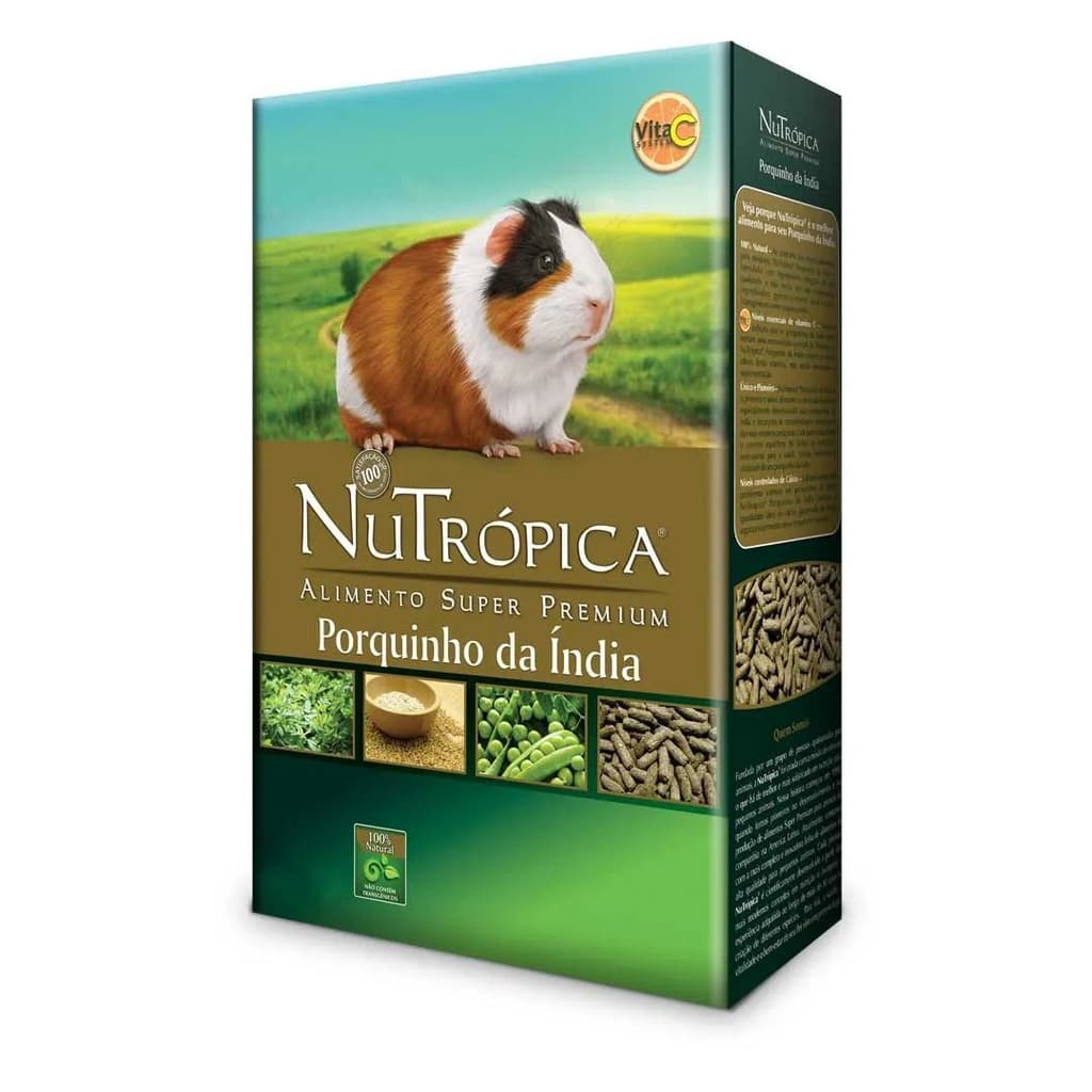 Ração Nutrópica Para Porquinho da Índia Super Premium 1,2kg