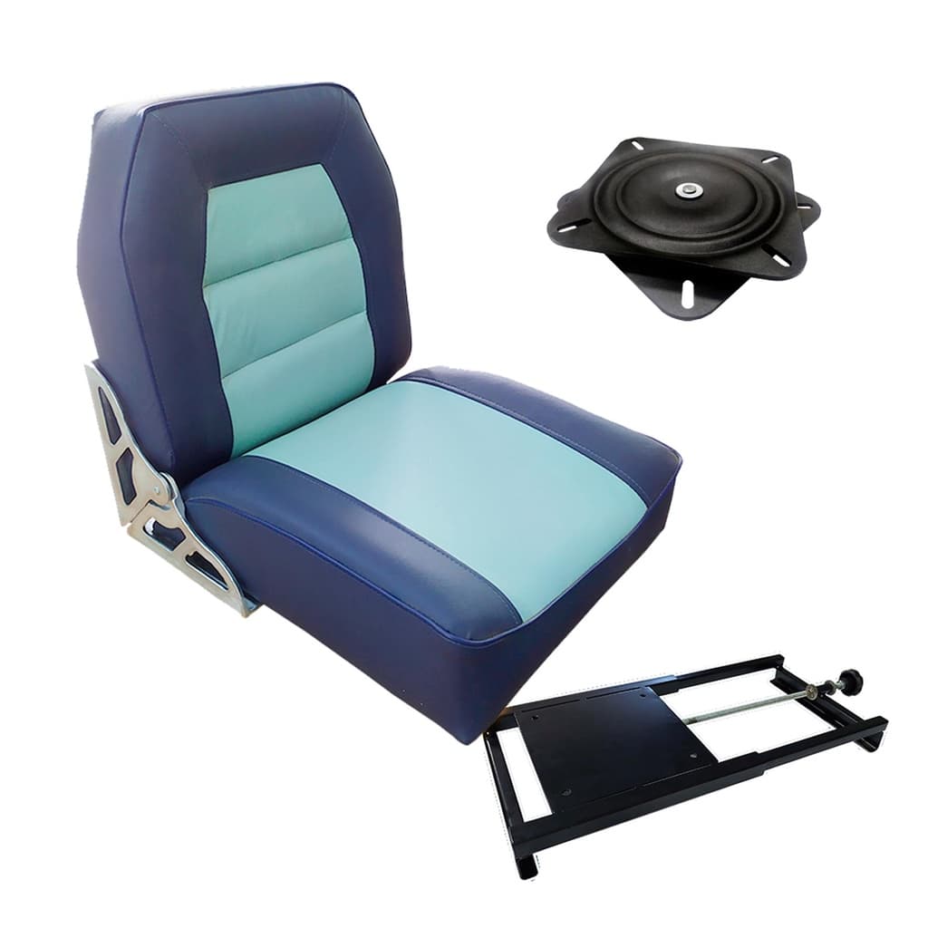 Kit Cadeira para Barco + Base Giratória + Suporte