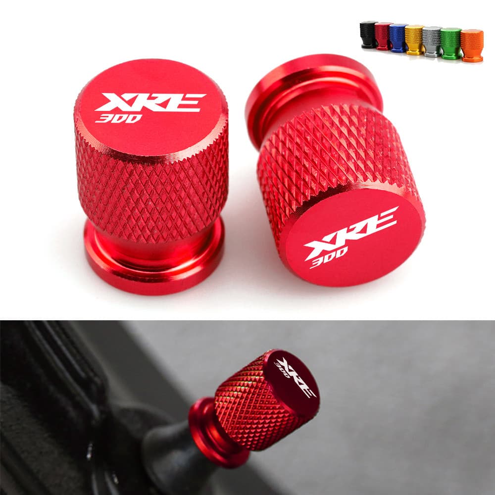 Para Honda Xre300 Xre 300 CNC Alumínio Tampa Da Válvula Do Pneu Hermético Cobre Plug Acessórios Motocicleta 1 Par