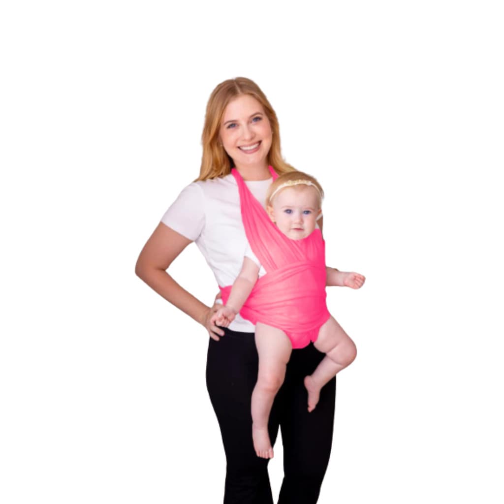 Baby Sling Mamãe Canguru - Malha 100% Algodão Wrap Sling - Carregador de Bebê