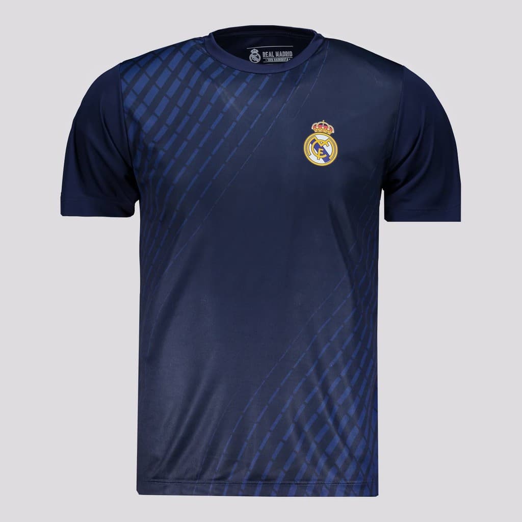 Camisa Real Madrid Dry Fit Marinho