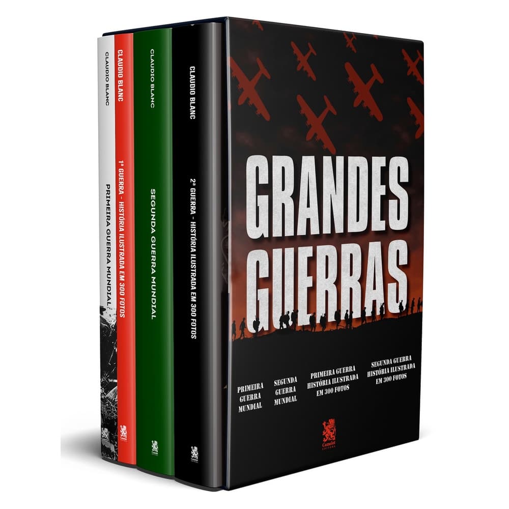 Biblioteca Grandes Guerras | Box com 4 Livros