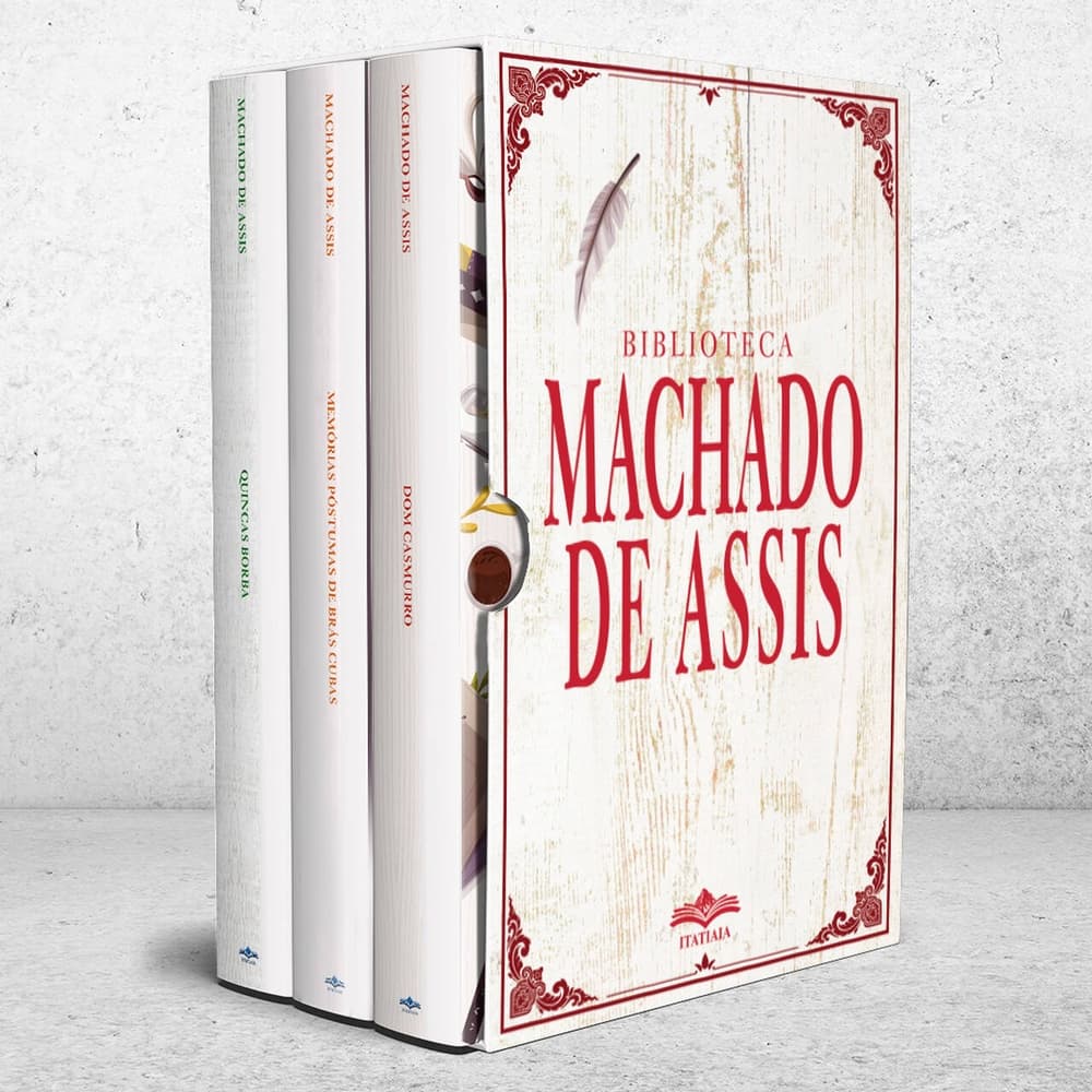 Biblioteca Machado de Assis - Box com 3 Livros