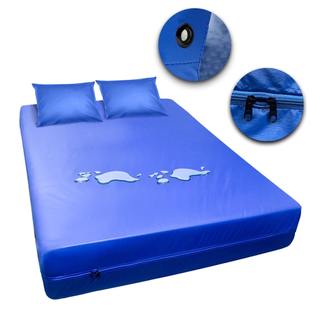 Capa Para Colchão Casal + 2 Capa Travesseiro Hospitalar Napa Premium