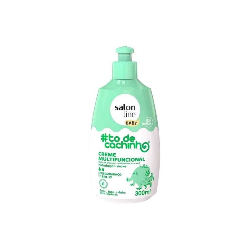 Creme Multifuncional Infantil Salon Line #Todecachinho Baby 300Ml