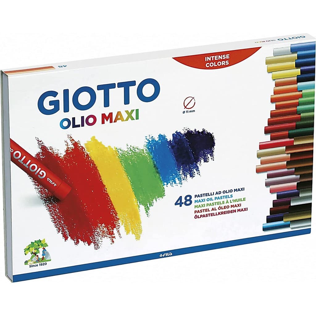 Giz Pastel Oleoso Olio Maxi Giotto