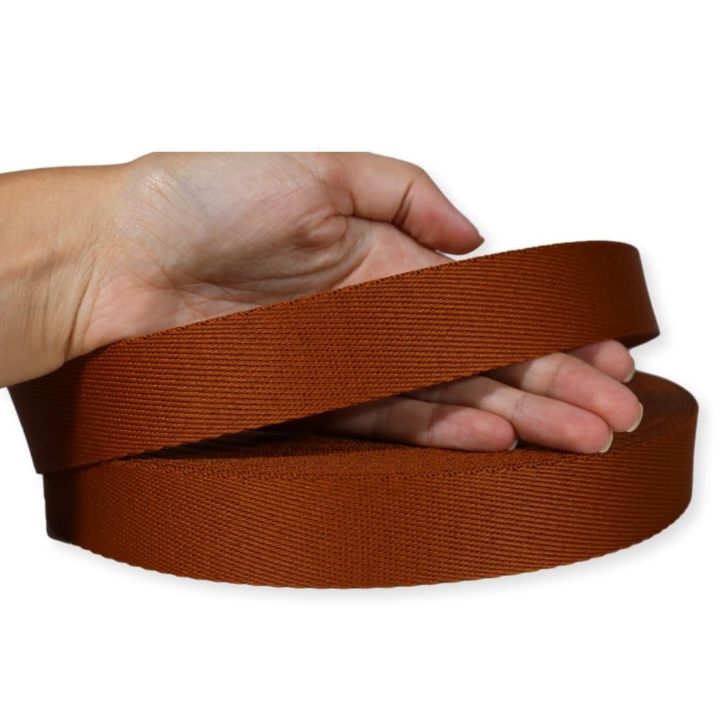 Alça de Poliéster 3cm - Caramelo