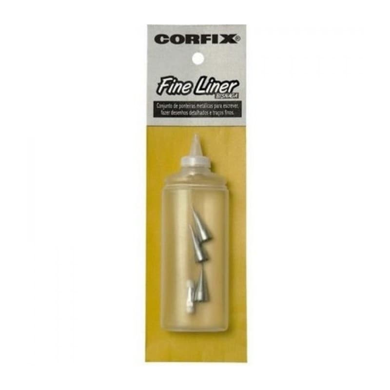 KIT CORFIX FINE LINER BISNAGA + 03 PONTEIRAS (0,5-0,7-0,9mm)