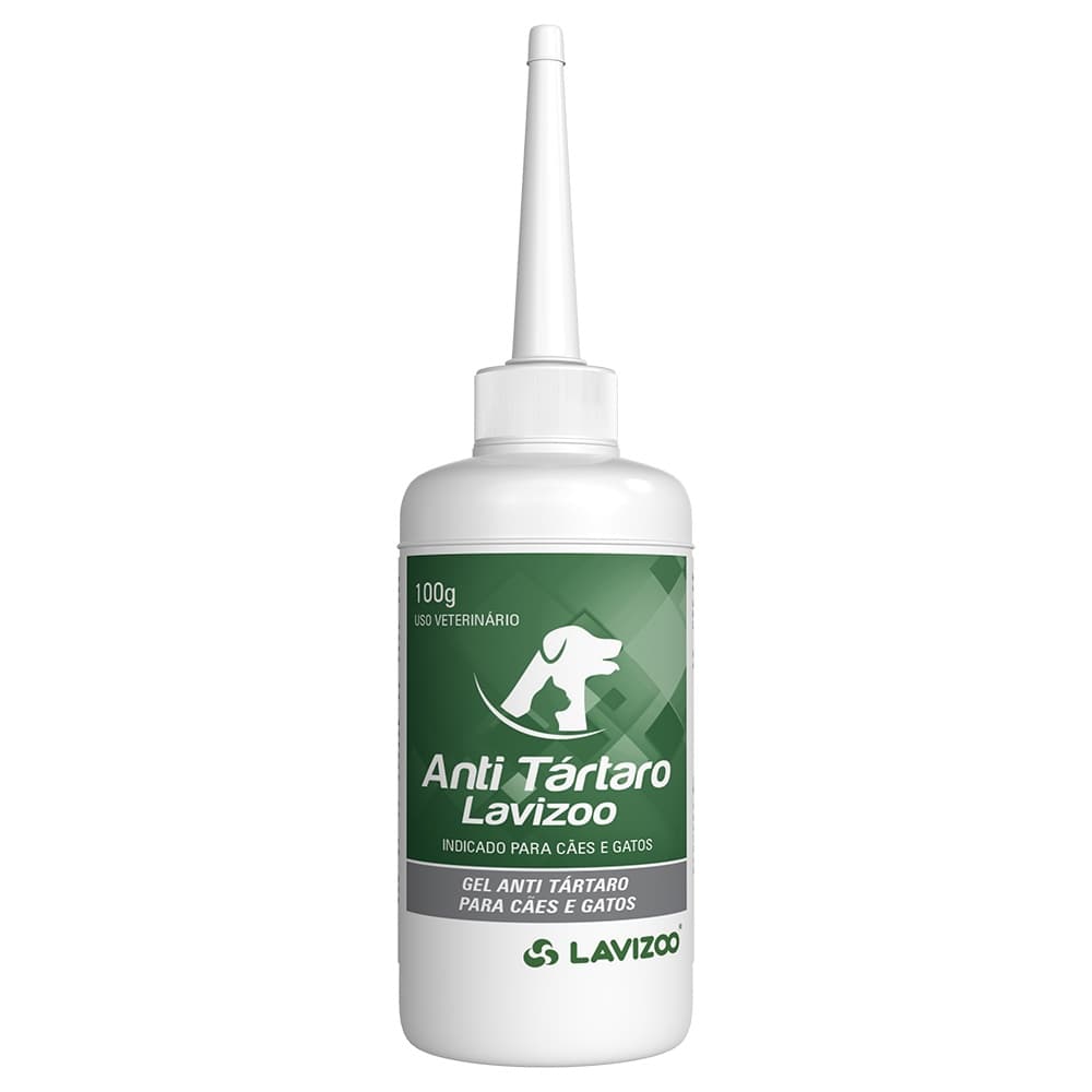 Anti Tartaro para Cães E Gatos Gel 100g Lavizoo
