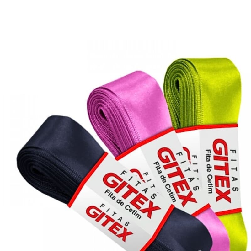 Fita Cetim Gitex Pol. N.05-23mm C/10m