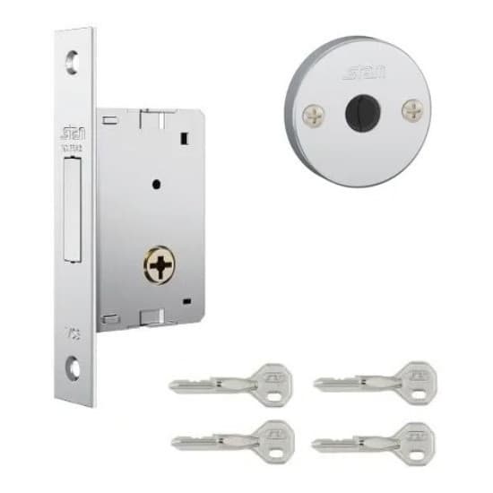 FECHADURA 1001 TRAVA  AUXILIAR STAM 4 CHAVES TETRA