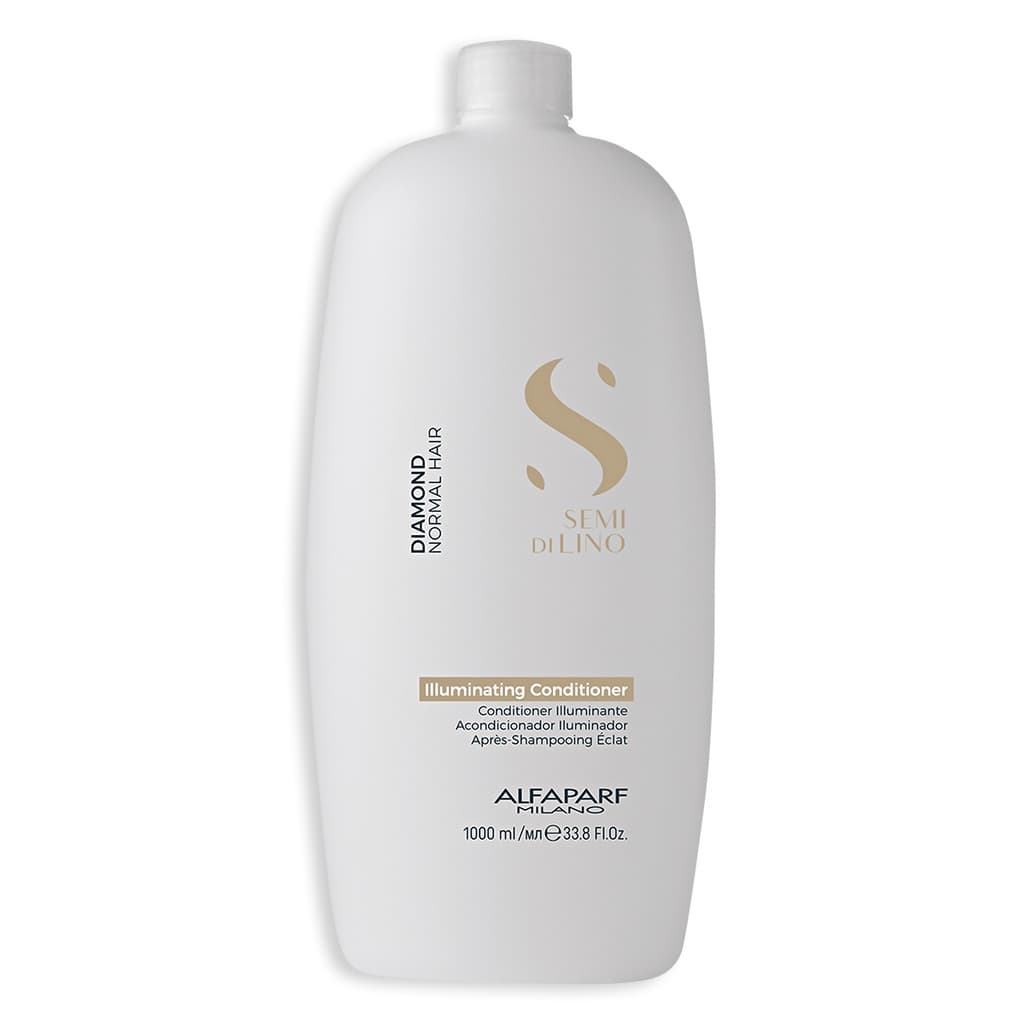 Condicionador Semi Di Lino Diamond Illuminating 1L - Alfaparf