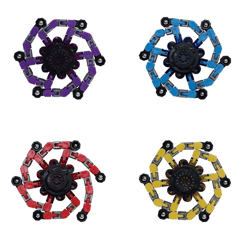 Spinner Giratório Dobrável Anti Stress Wacky Track