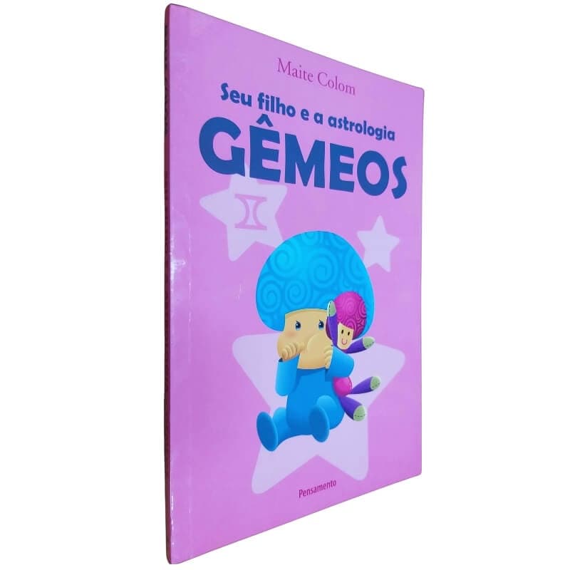 Livro Físico Coleção Seu Filho e a Astrologia Gêmeos Maite Colom