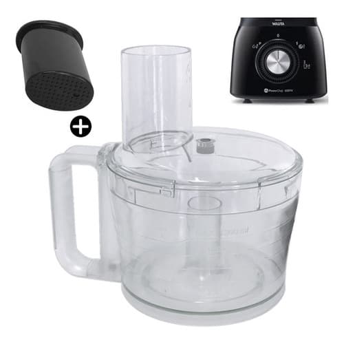 Jarra Multiprocessador Compatível  Para Walita Power Chop 600w 750w Ri7630