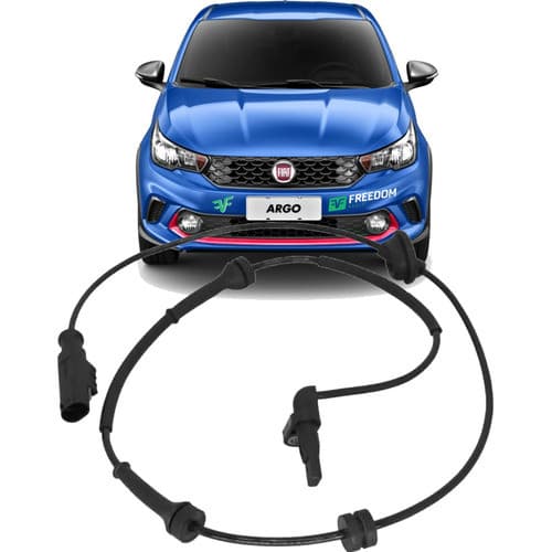 SENSOR DE FREIO ABS FIAT ARGO BRAVO CRONOS MOBI PALIO PULSE STILO 2011 A 2023 DIANTEIRO DIREITO / ESQUERDO