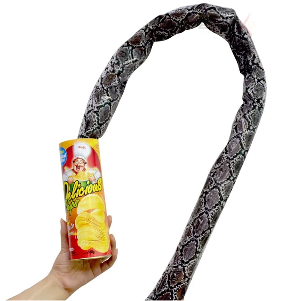 Lata Pote da Cobra Pula Salta, Pegadinha Susto Amigo da Onça