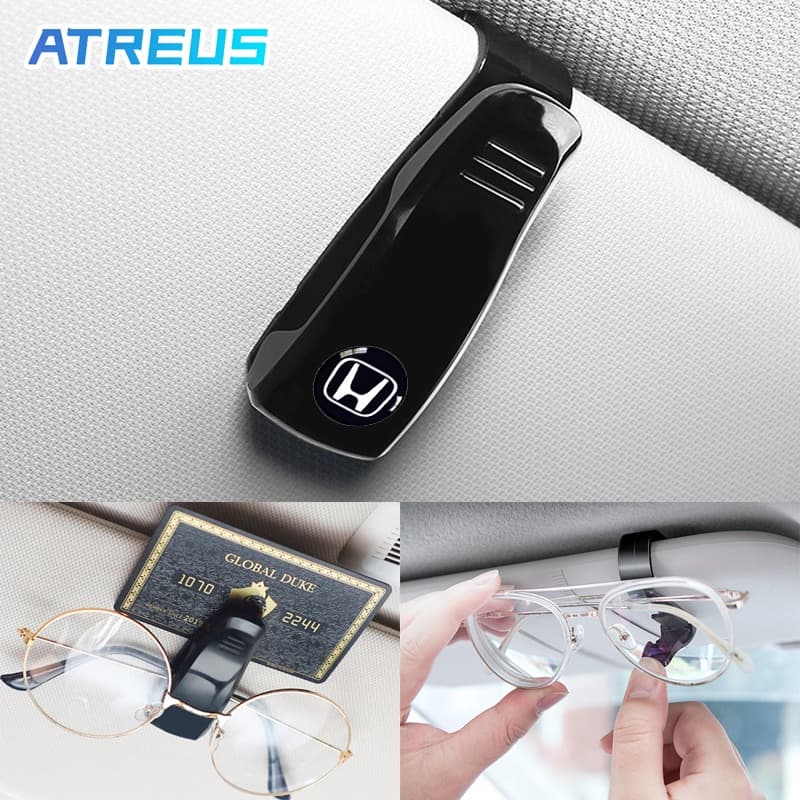 1 Peça Honda Clipe Para Óculos De Carro Suporte Sol Clip De Visor Solar De Veículos Para Honda Fit Civic g10 g9 City Hrv Jazz