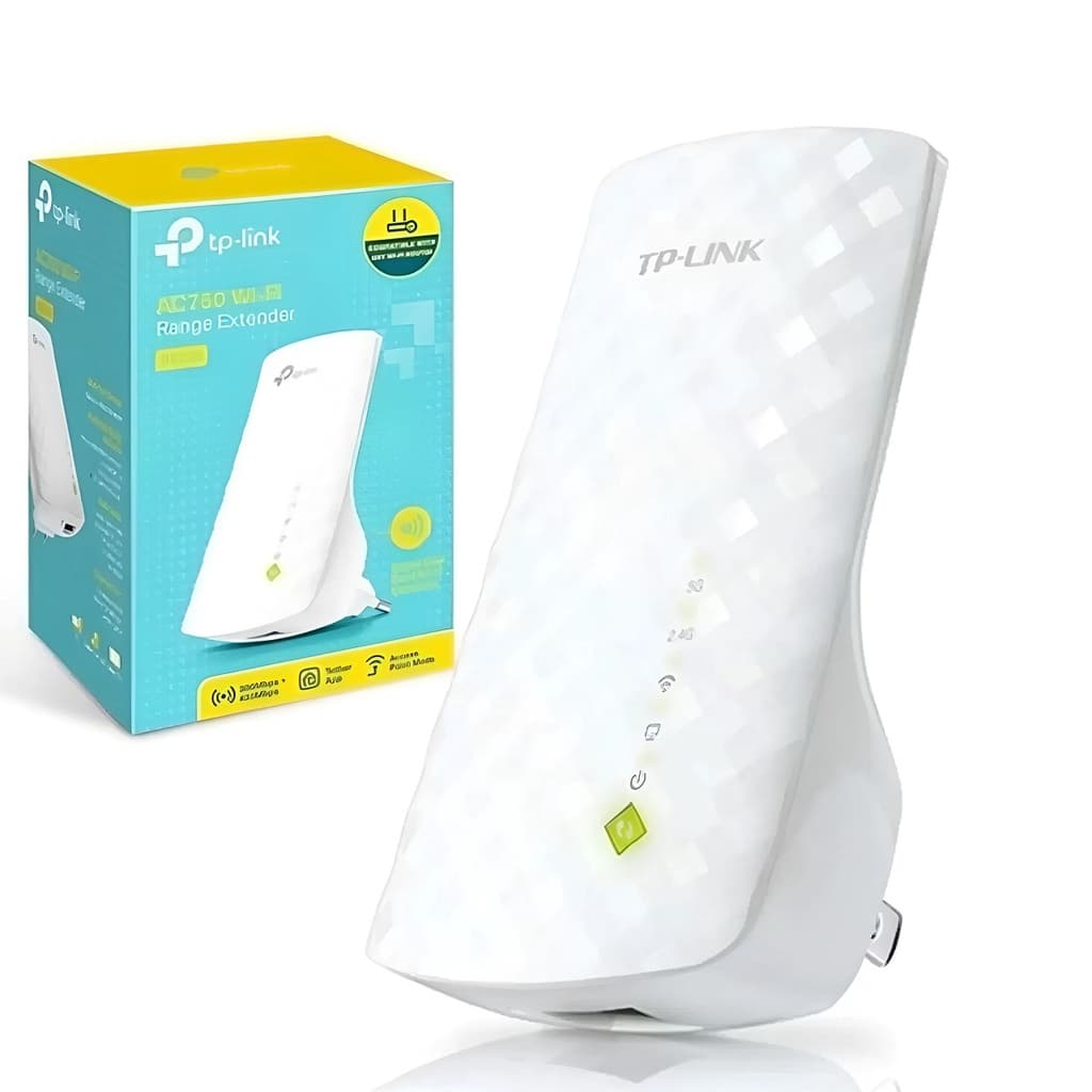 Repetidor De Sinal Wifi Dual Band Ac750 5Ghz Re200 Access Point Tp-Link