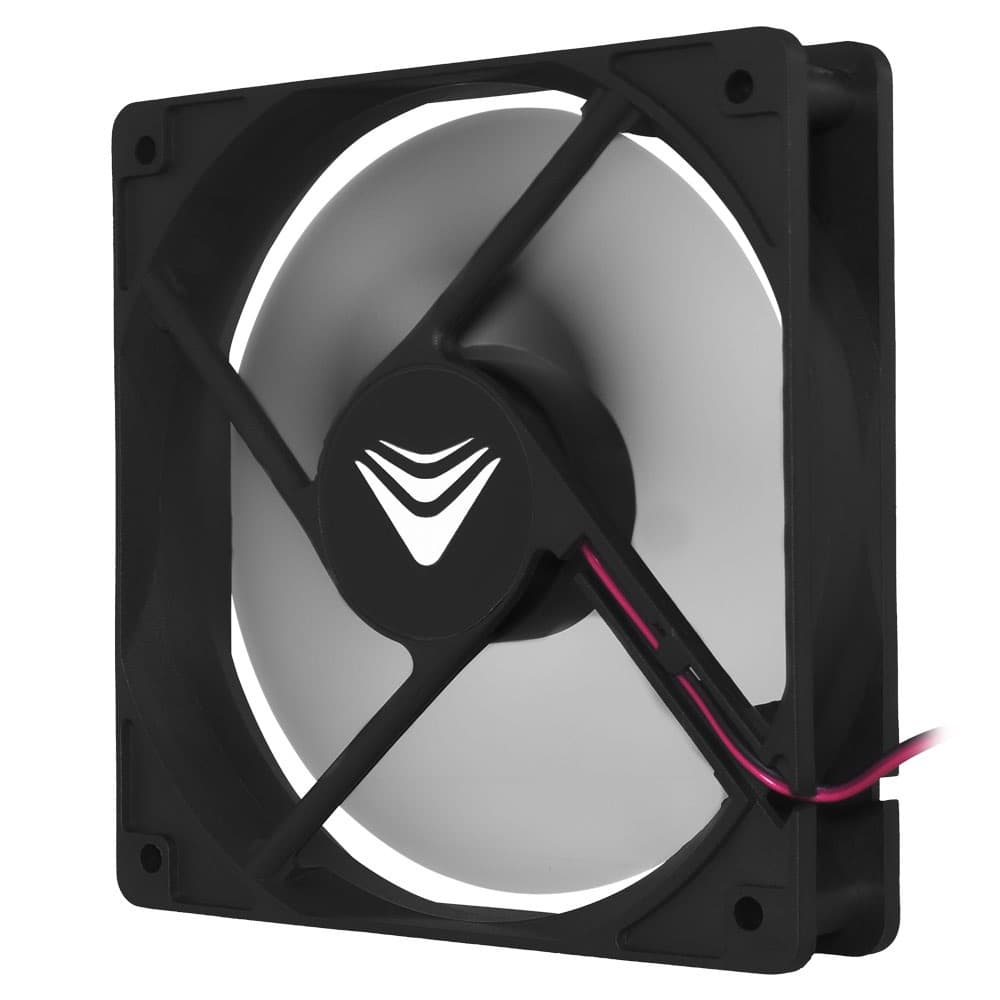 COOLER FAN 12CM 120x120x25mm PRETO SEM LED VENTOINHA VENTILADOR DO PC GABINETE GAMER EVUS