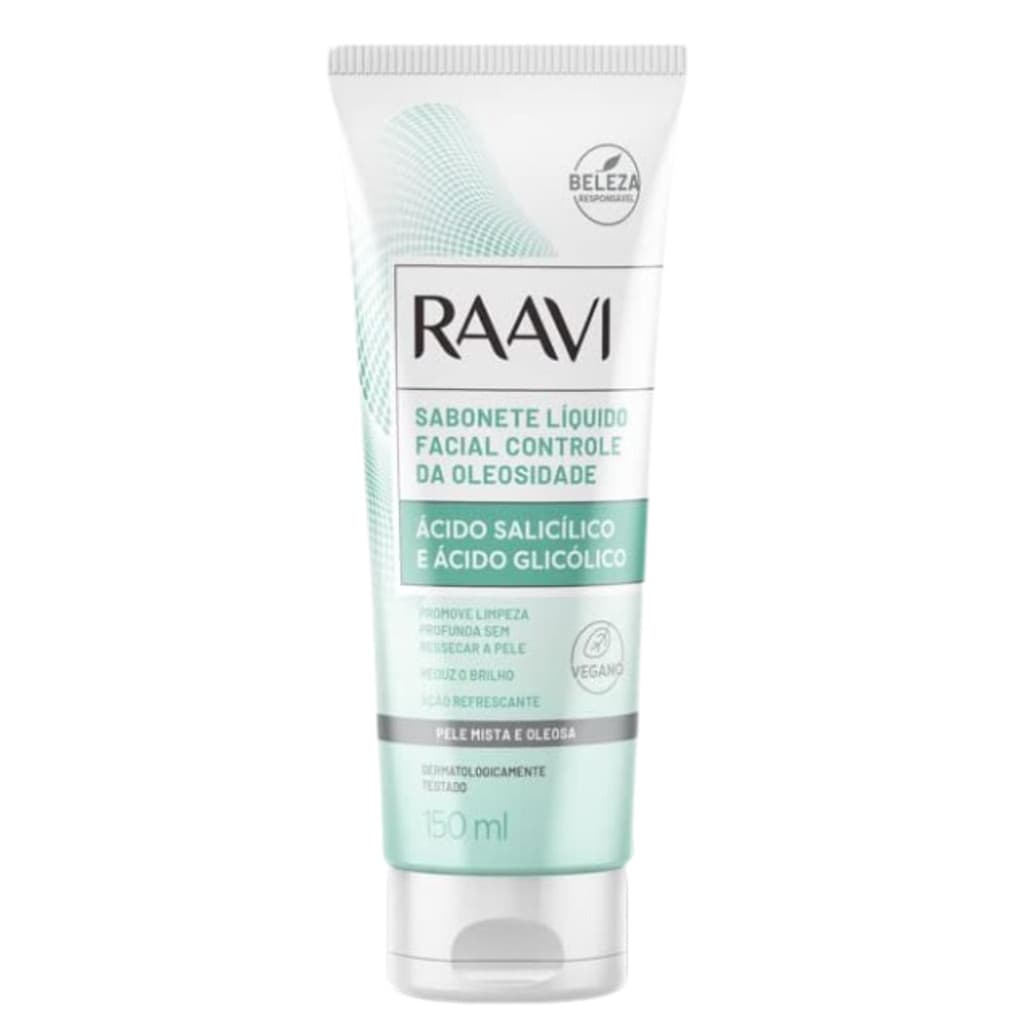 Sabonete Raavi Facial Controle da Oleosidade 150ml