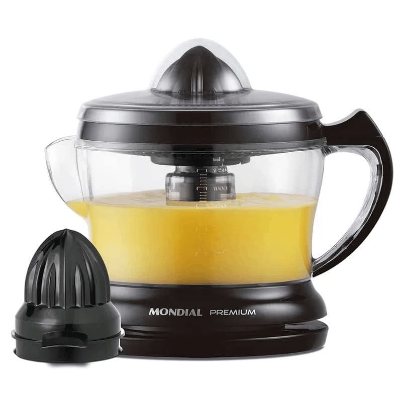 Espremedor de Frutas Mondial Premium E-02 - Preto 30W 127V