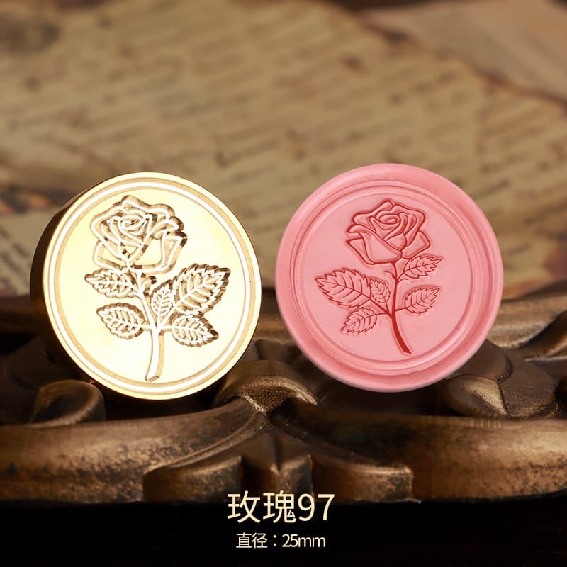 Selo De Cera Borboleta Flor 25mm XI Selagem Para Envelope De Casamento Bricolagem Material De Artesanato Fabricação De Cartões