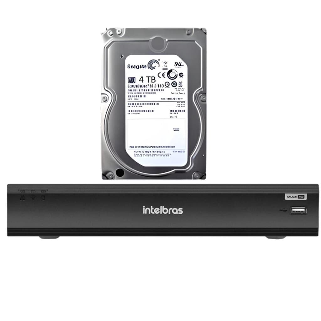 Dvr Multi Hd Intelbras IMhdx 3108 C/HD 4TB