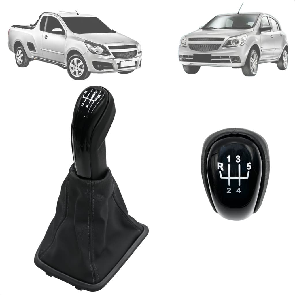 Manopla Coifa Cambio Agile Montana 2010 2011 2012 Até 2020