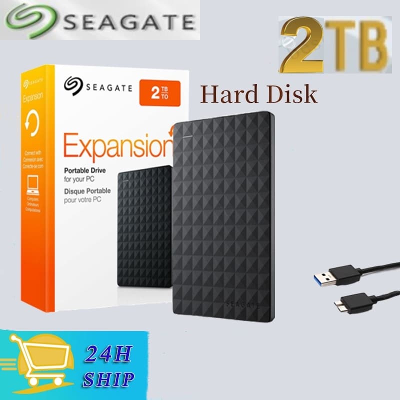 Seagate USB 3.0 Disco Rígido Portátil 4TB/2TB/1TB Externo