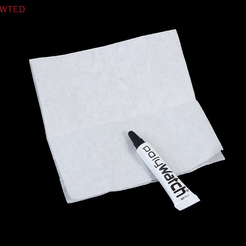 (WTED) Ferramenta De Reparo De Poliwatch Removedor De Polimento De Vidro Plástico Pasta De Lixa
