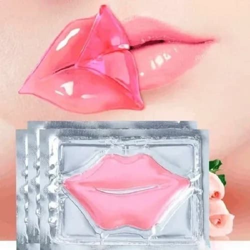 20 Máscaras Hidratante Labial Com Colágeno Boca Hidrogel dermopigmentação