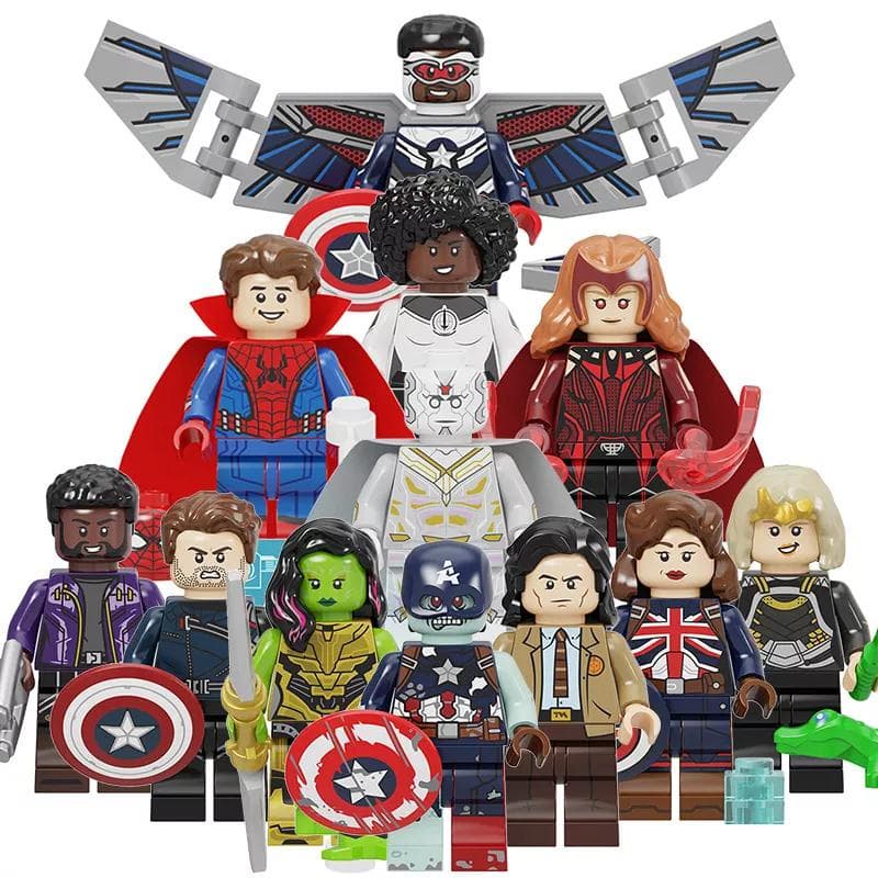 PG8298 Bloco De Construção Toy Vision Star Lord Captain UK Mini Action Figura Modelo De Brinquedos Para Crianças