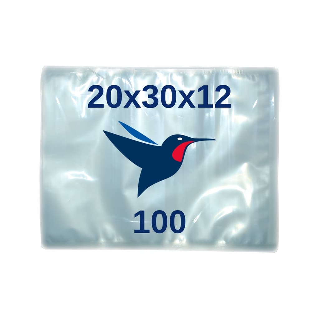 EMBALAGEM A VÁCUO 20X30 12 NP 100 UNIDADES