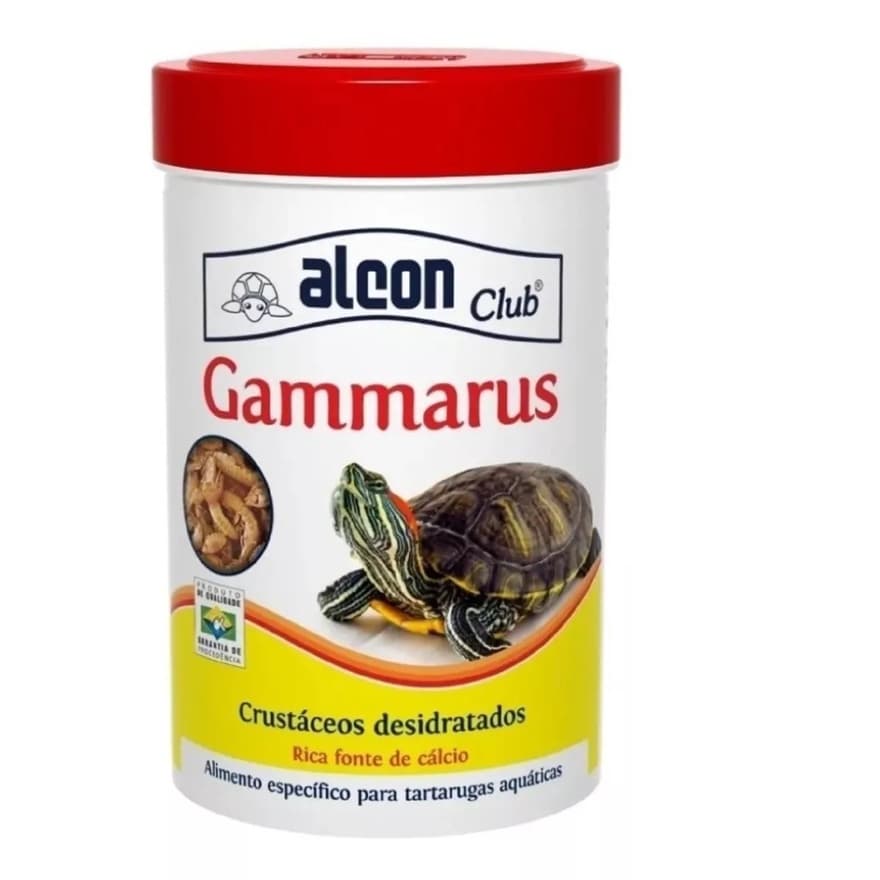 Ração Alcon Gammarus 11gr - Camarão P/ Tartarugas E Répteis