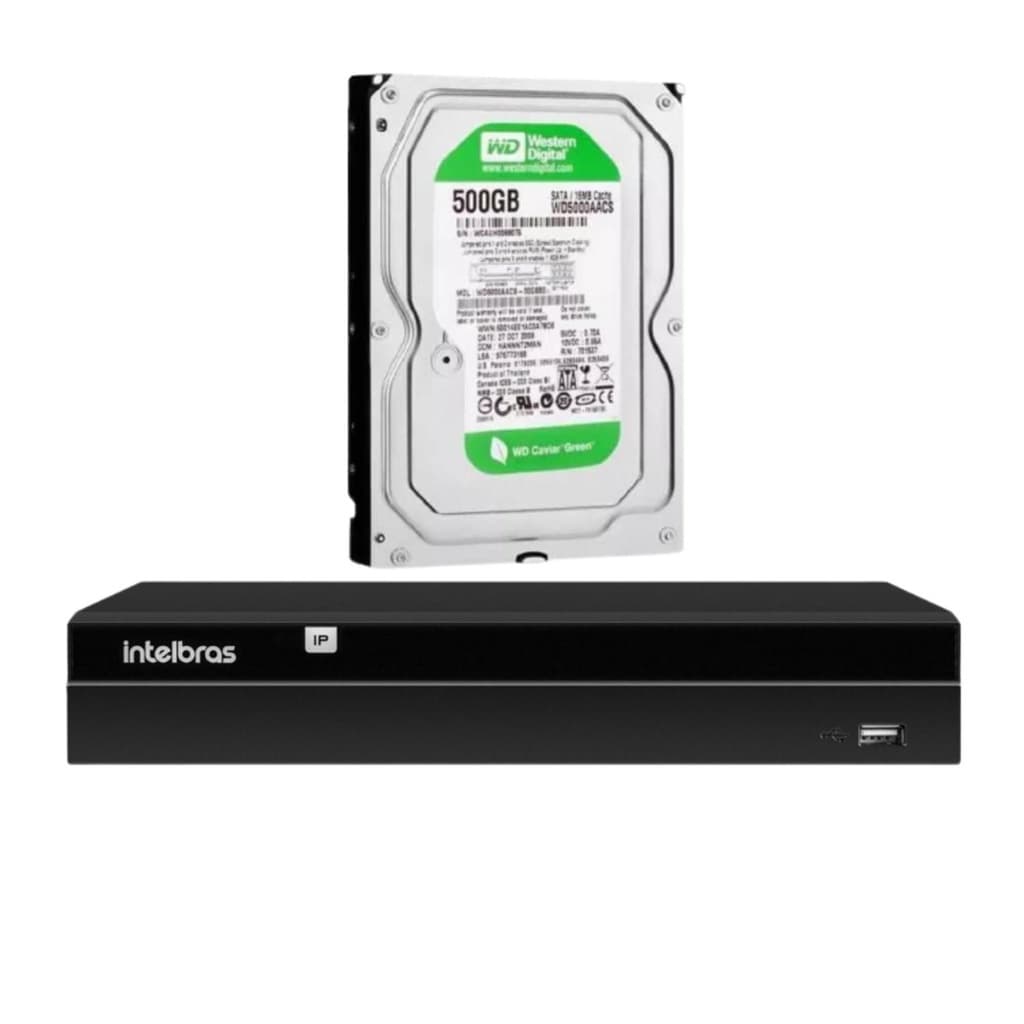 NVD 1408 Intelbras C/HD 500GB