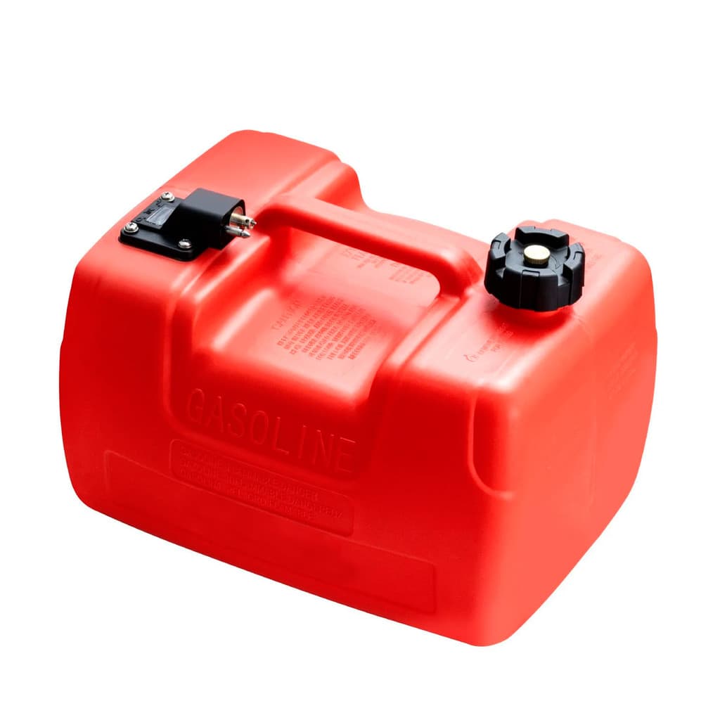 Tanque de Combustível 12 Litros C/ Nível Conector Motor Popa