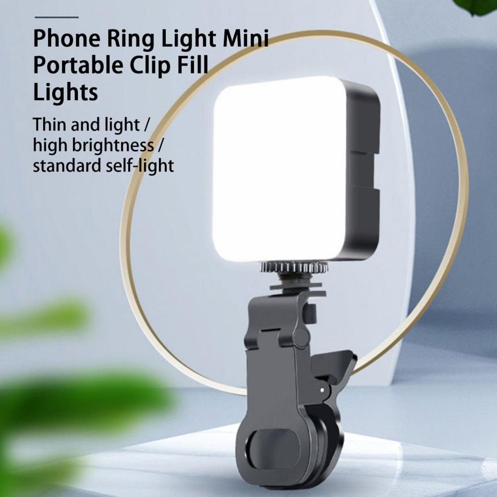 Iluminação Fotográfica Noturna De Preenchimento LED Luz De Vídeo De Lâmpada Portátil De Fotografia