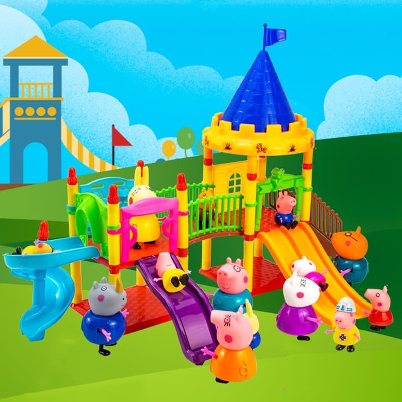  Brinquedo Castelo Peppa Pig para menino e menina
