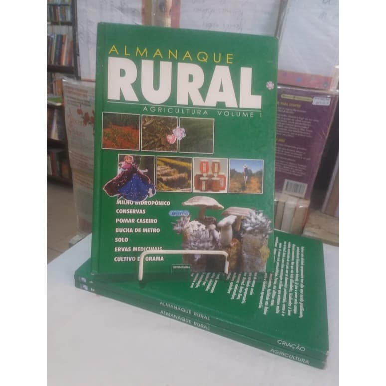 kit almanaque rural 3 livros autor escala