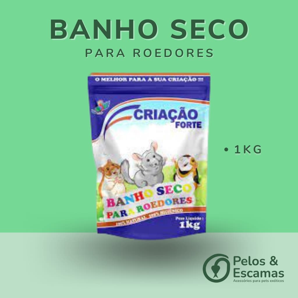 Banho Seco para roedores 1kg