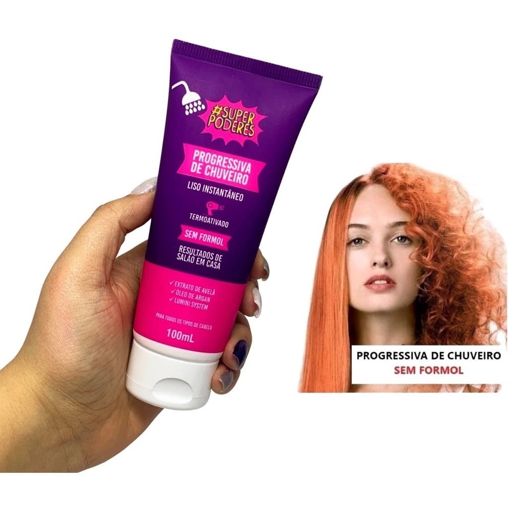 Progressiva de Chuveiro 100ml – Super Poderes