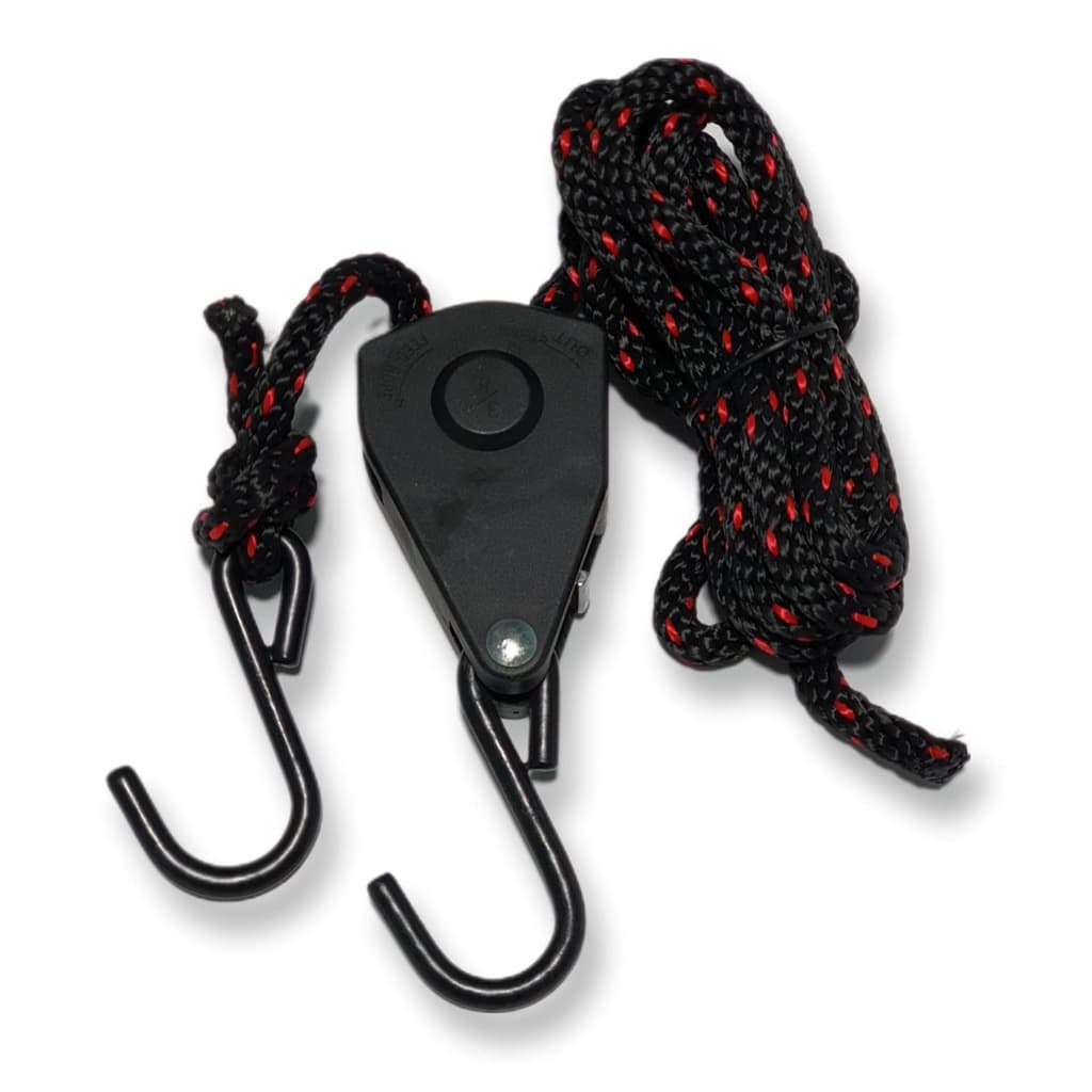 Catraca Correia Polia Amarrar Corda Ajustável Caiaque 3/8"
