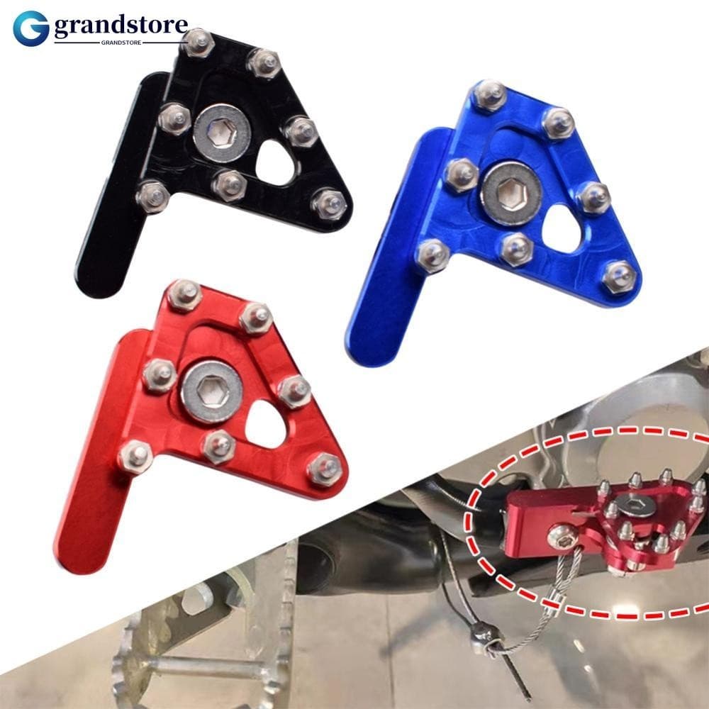 GRANDSTORE Motocicleta Dobrável Alavanca Do Pedal Freio Traseiro Ponta Alumínio-Liga Leve Para Ktm Suzuki CRF -/KLX/YZF 40GF Motocross J1N9