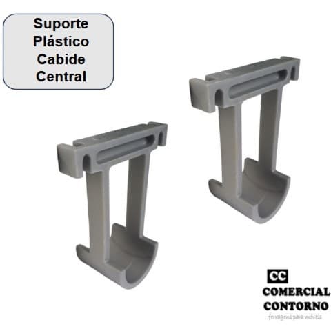 Kits Suportes Plástico Cabideiro Central