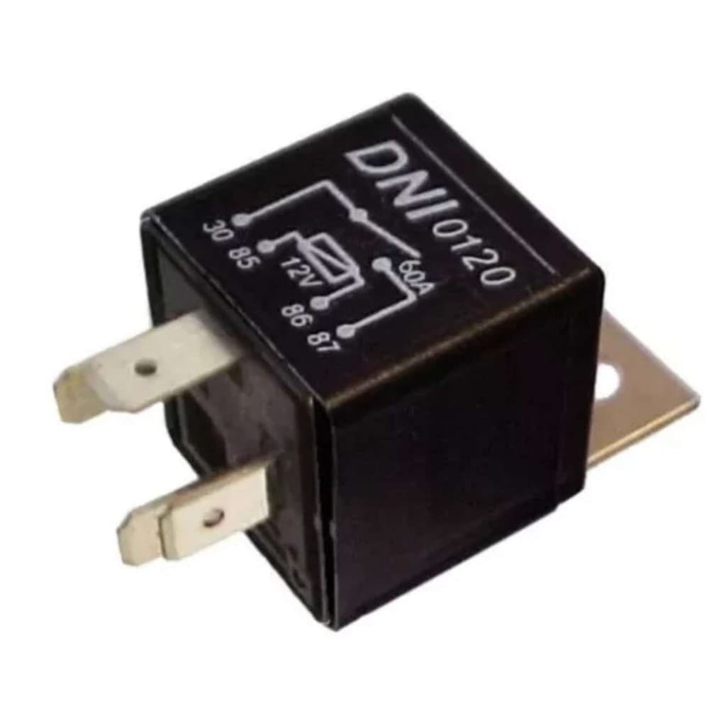 Rele Auxiliar com Suporte MB / Universal 4 Terminais 12V
