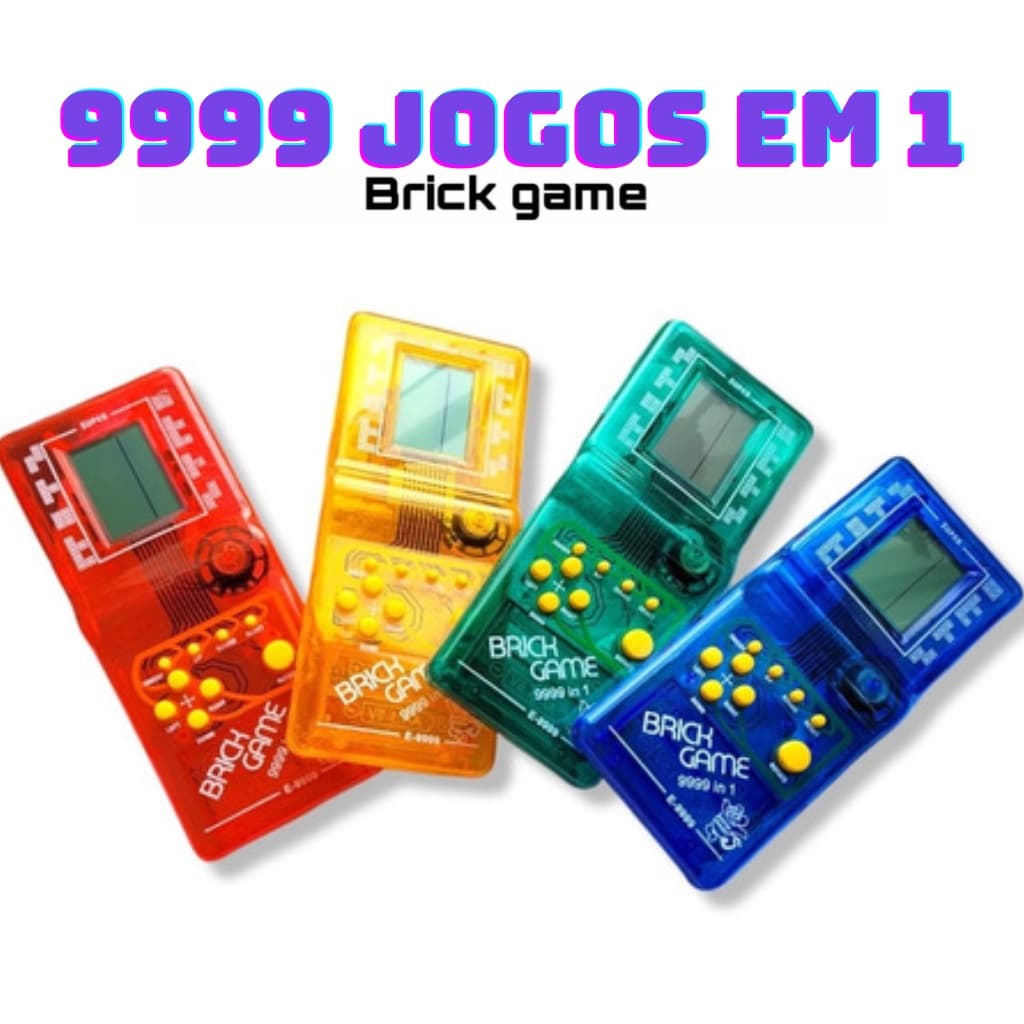 Vídeo Game Portátil 9999 Jogos em 1 Mini Game Antigo Retrô