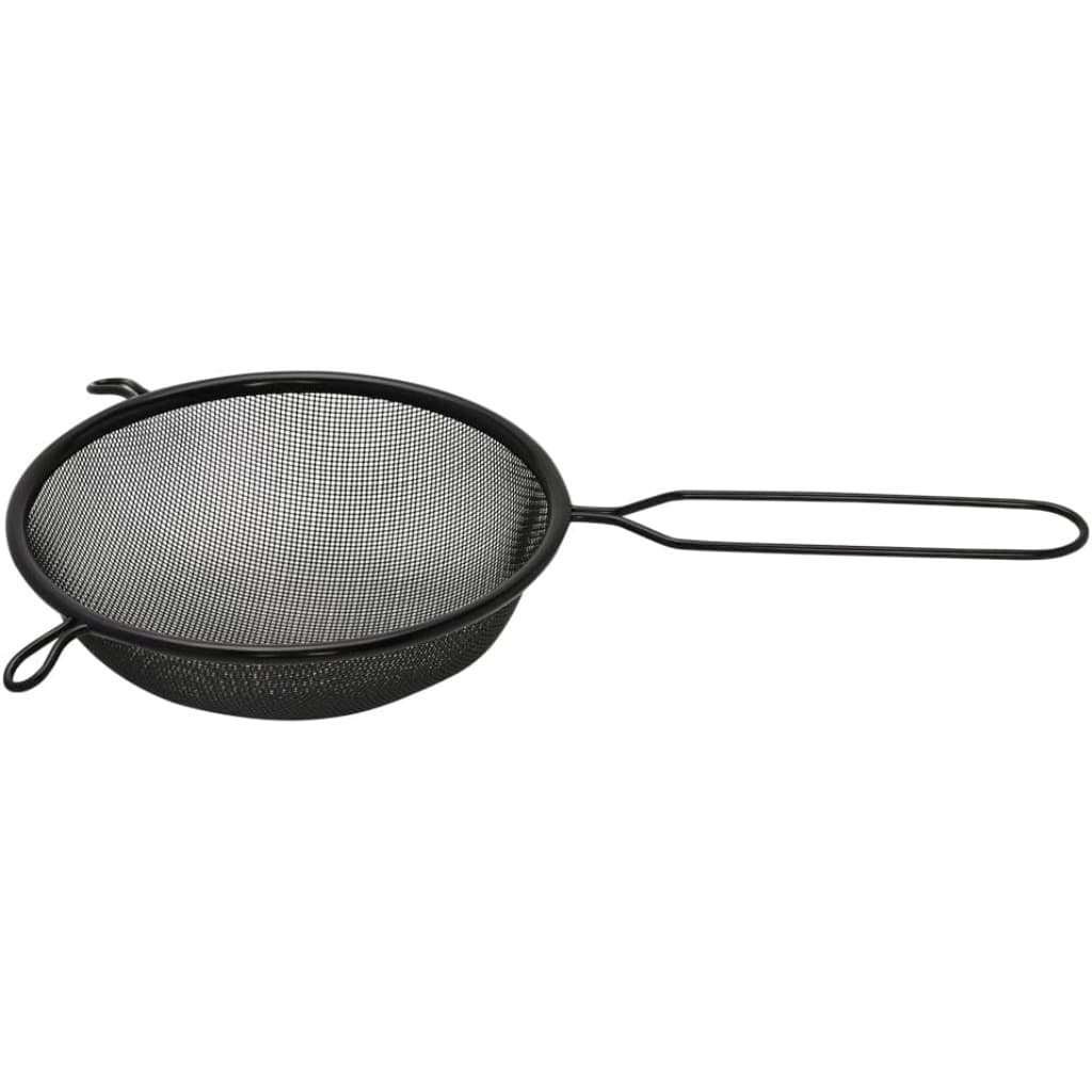 Peneira Aço Inox 16cm Preta Mimo Style Black Cozinha Gourmet Profissional Para Filtrar